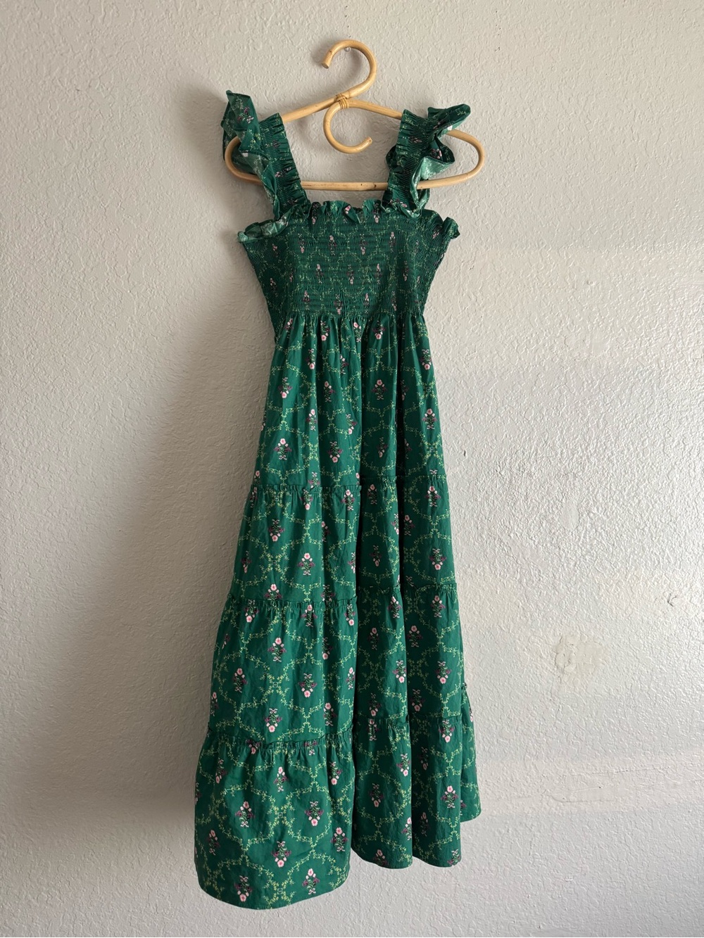Hill House Floral Green The Ellie Nap Dress - Picture 3 of 3
